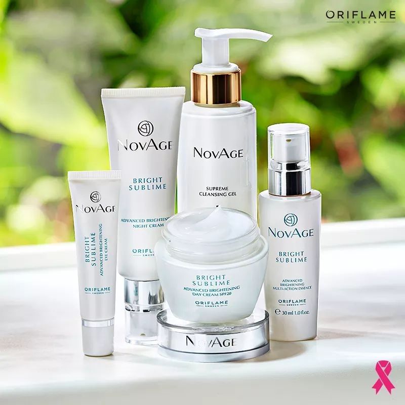 NovAge bright sublime by Oriflame Cosmetics❤MB | Cleanser and toner, Oriflame beauty products, Skin discoloration
