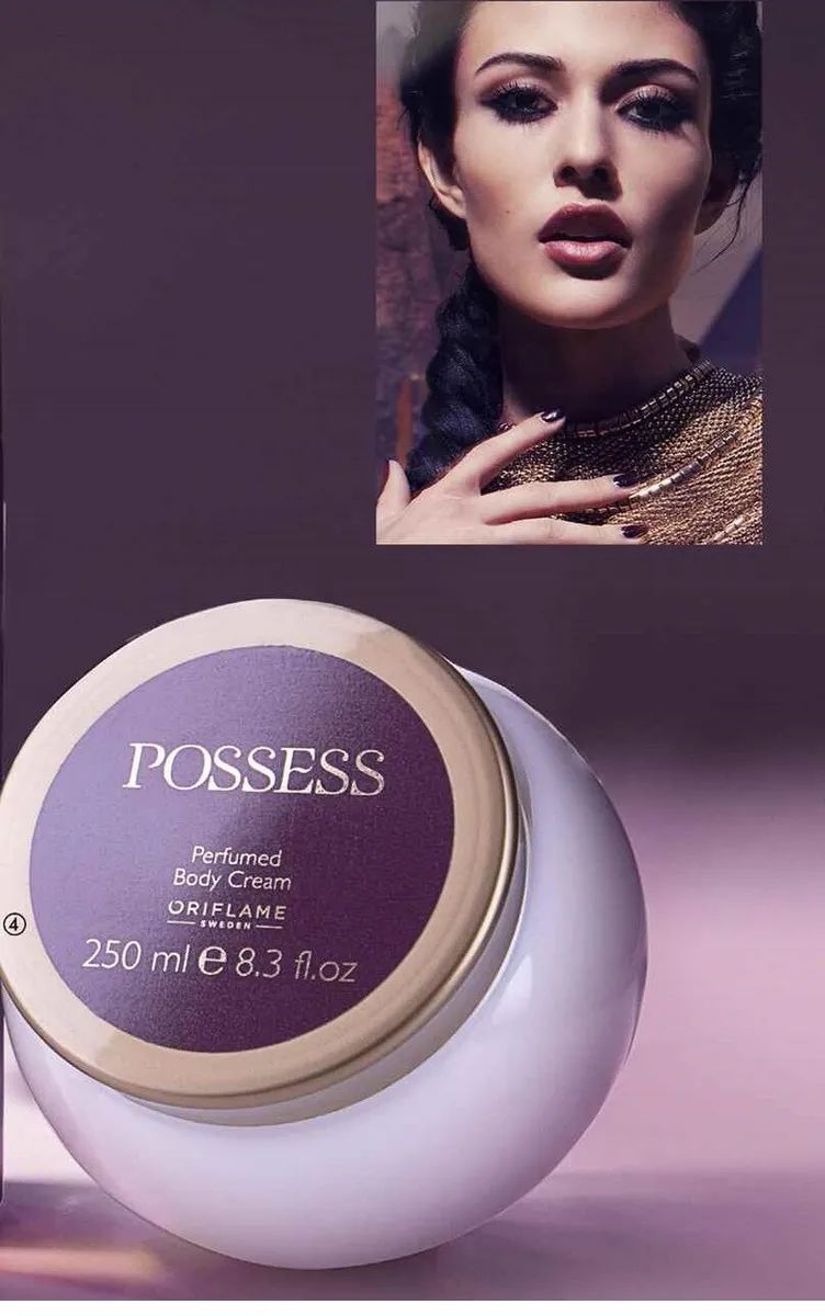 Oriflame Sweden Perfumed Body Cream Possess Women Fragrance new original |  eBay