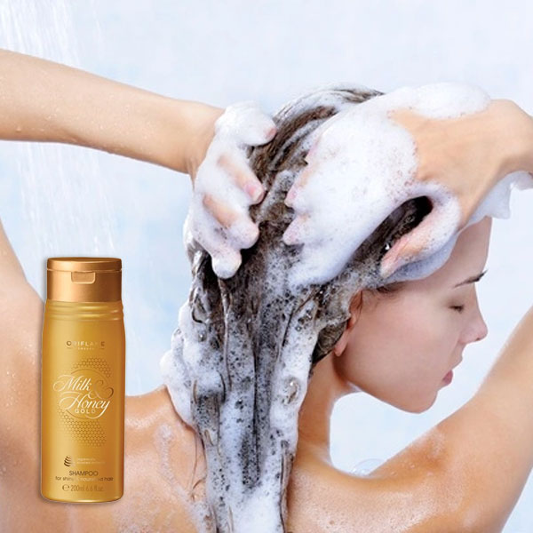 Dầu gội Milk & Honey Gold Shampoo 31708 Oriflame