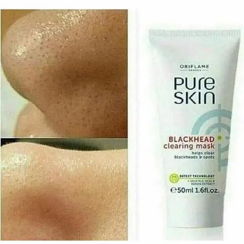 Oriflame Pure Skin Black Head Clearing Mask, Packaging Size: 50 mL at Rs 250/bottle in Bengaluru