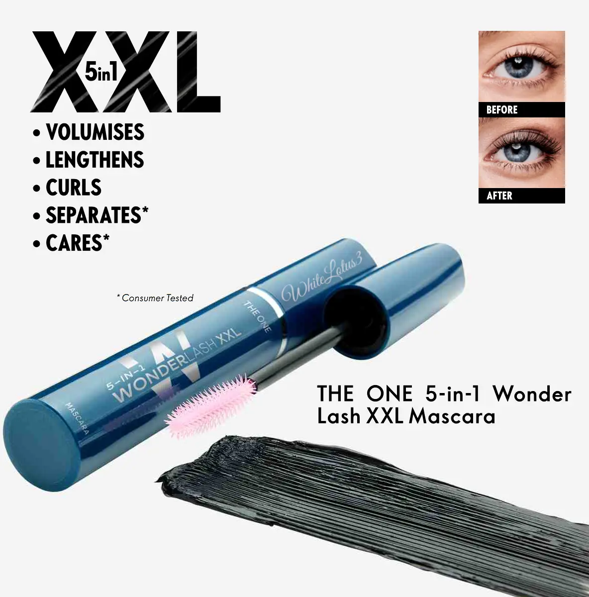 THE ONE 5-in-1 Wonder Lash XXL Mascara, Oriflame Sale
